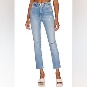 EUC Good American Good Classic w/ Knee Slits Size 18 Indigo123